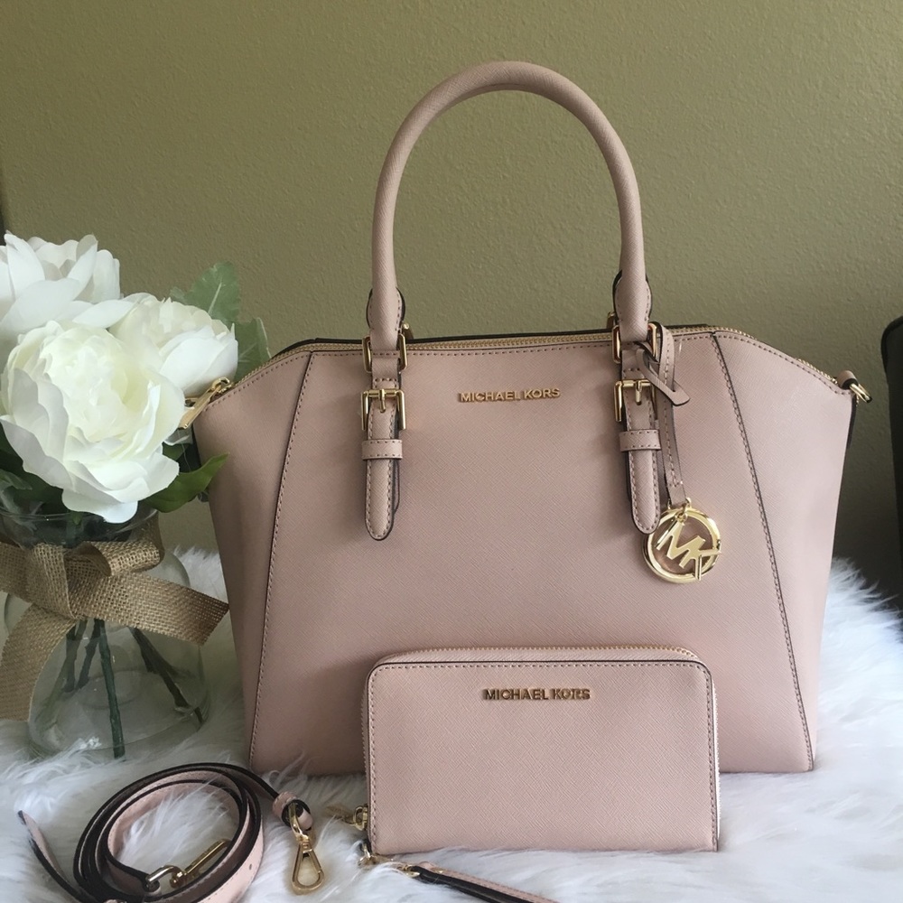 Michael kors large Ciara satchel Bag with Wallet - Picture 3 of 8